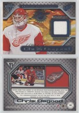 2000-01 Pacific Private Stock Titanium Game-Used Gear Chris Osgood #96