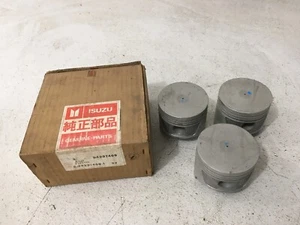 GM ISuzu NOS Lot of 3 Pistons STD 83-87 Chevy S10 GMC S15 Isuzu Impulse 1.9L - Picture 1 of 6