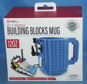 New B*Well Do It Yourself Building Blocks Mug 12oz PBA Free - Picture 1 of 2