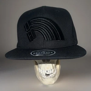 University of Hawaii UH Rainbows Warriors Zephyr Bows Snapback Cap Hat Black - Picture 1 of 6