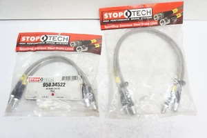 STOPOTECH - SportStop Stainless Steel Brake Lines 950.34522 OEM 2 packs *A9603 - Picture 1 of 7