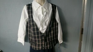 NWT Sexy Naughty Women's School Girl Uniform Vest & Shirt L - Picture 1 of 3