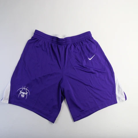 Minnesota State Mavericks Nike Dri-Fit Practice Shorts Men's Purple/White New Cover