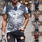 Fashion Bow Tie Design Men's Casual Short Sleeve TShirt 3D Fake Suit Camiseta