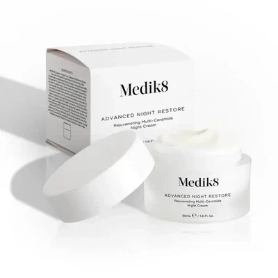 Medik8 Advanced Night Restore 50ml Rejuvenating Multi Ceramide Night Cream NEW - Image 1 of 4