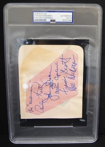 THE MODERNAIRES Multi-Signed PSA/DNA Authentic Auto Slabbed - Picture 1 of 4