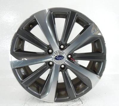2015 16 17 18 2019 Subaru Legacy Sedan 18x7.5 Alloy Wheel Rim 10 Spoke OEM - Image 1 of 4