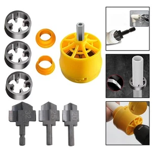 Innovative Pipe Threading Kit with Stepped Bits for Electric Drilling Needs - Picture 1 of 12