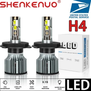 H4 LED Headlights Bulb For Honda Ridgeline 2006-2008 High/Low Beam 6500K White - Picture 1 of 11