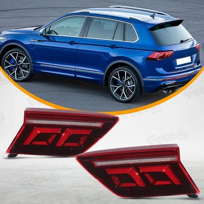 Pair Left&Right LED Rear Tail Light Lamp Inner For Volkswagen Tiguan 2022 - Image 1 of 4