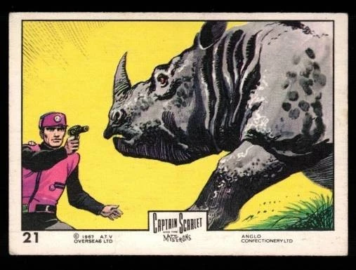 Captain Scarlet & the Mysterons: Card #21 1967 Anglo Confectionery - Image 1 of 1