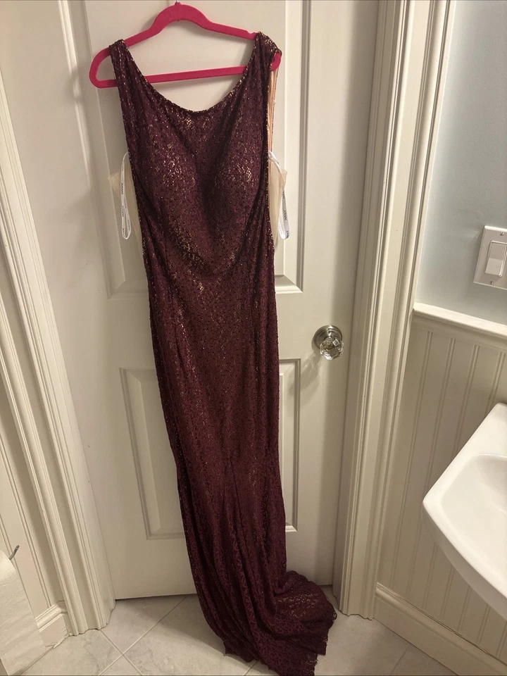jovani dress size 14 Wine Red - Image 1 of 4