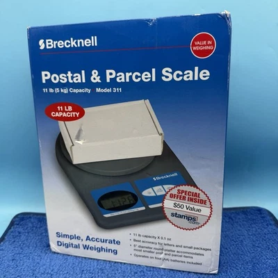 Brecknell Model 311 / 11 Lb. Postal/shipping Scale, Round Platform, 6" Dia 311 - Image 1 of 3