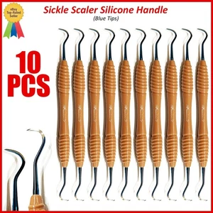Sichel Scaler H6/H7 Dental Anterior Posterior Parodontal Silikon Griff - Bild 1 von 6