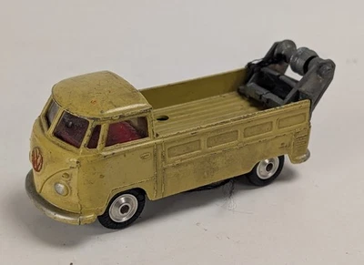 Vintage Corgi Toys 21101/59 Volkswagen Tow Truck Tan Cream Made In Great Britain - Image 1 of 4