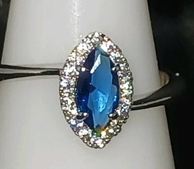 RBP2562 Social Affair Lab-Created Sapphire Sz6 - Image 1 of 4