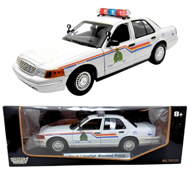 Motor Max RCMP Ford Crown Victoria Police Car 1:18 Diecast - Image 1 of 4