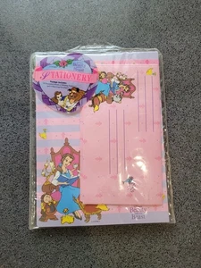 Vintage Disney Die Schöne und das Biest Aladdin Schreibwaren Seiten Umschläge EUC  - Bild 1 von 16
