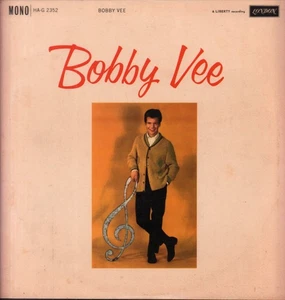 Bobby Vee Self-Titled LP vinyl UK London 1961 mono pressing HAG2352 - Picture 1 of 3