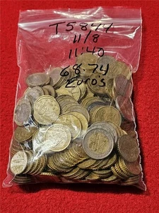 68,74 ZIRKULIERT EURO'S GEMISCHT DATUM UND GEMISCHTE LÄNDER #T5844 - Bild 1 von 2