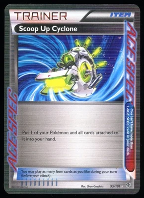 Pokemon - Scoop Up Cyclone - Plasma Blast Set - Rare Ace Card LP-0hwo - Image 1 of 2