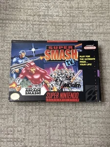 SNES Games - Super Smash TV - Excellent Condition No Manual Working - Picture 1 of 6