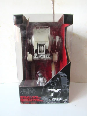 Figura de acción Hasbro Star Wars The Black Series Imperial AT-ST Walker and Driver Foto 1 de 4