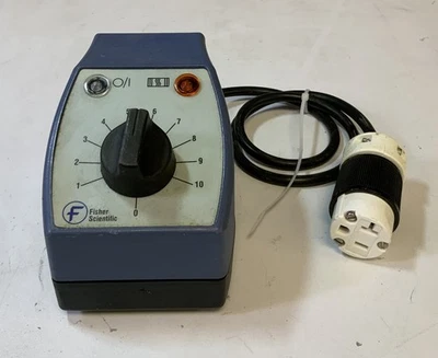 Fisher Scientific MCF-5/X1 115V 300W Controlador de Manto de Calefacción, Azul "C3B" Foto 1 de 4