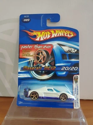 Hot Wheels 2005 First Edition Maserati MC12 White - Faster Than Ever - Image 1 of 4