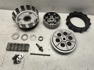 1974 Suzuki TS250 TS 250 Savage OEM Clutch Assembly Basket Hub Boss Plates Nut - Picture 1 of 15