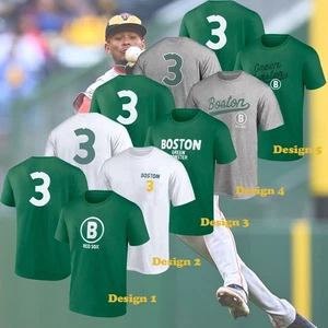 NEW! Ceddane Rafaela #3 Boston Red S Green 2025 City Con*nect Name & Number Gift - Picture 1 of 12