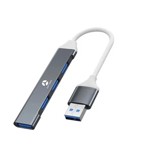 ZAIT TEAM USB Hub 4 Ports – 1x USB 3.0 + 3x USB 2.0 | High-Speed Splitter Adapte - Picture 1 of 3