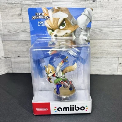 Nintendo Amiibo Super Smash Bros. Series Original FOX Authentic New NIB - Image 1 of 4