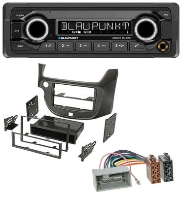 Blaupunkt Bluetooth DAB MP3 USB Autoradio für Honda Jazz (ab 2009) dunkelgrau - Bild 1 von 4