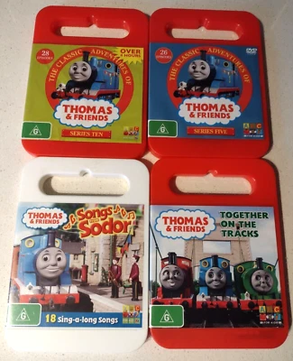 Thomas And Friends DVD Bundle X 4 Region 4 - Image 1 of 4