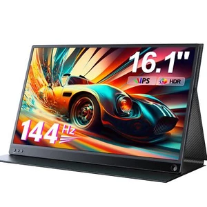 15.6 inch Gaming Monitor 4K 3840x2160 Portable Monitor Laptop Extender for PS - Picture 1 of 9