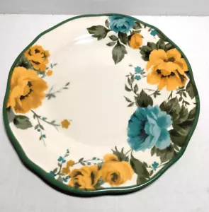 The Pioneer Woman Salad Plate 'Rose Shadow' ~ EUC - Picture 1 of 3