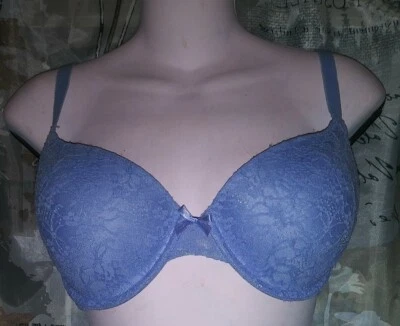 Sujetador de encaje para mujer Ambrielle Everyday cobertura completa U/W azul 36C RN93677  Foto 1 de 3