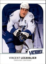 2009-10 Upper Deck Victory Lightning Hockey Card #174 Vincent Lecavalier