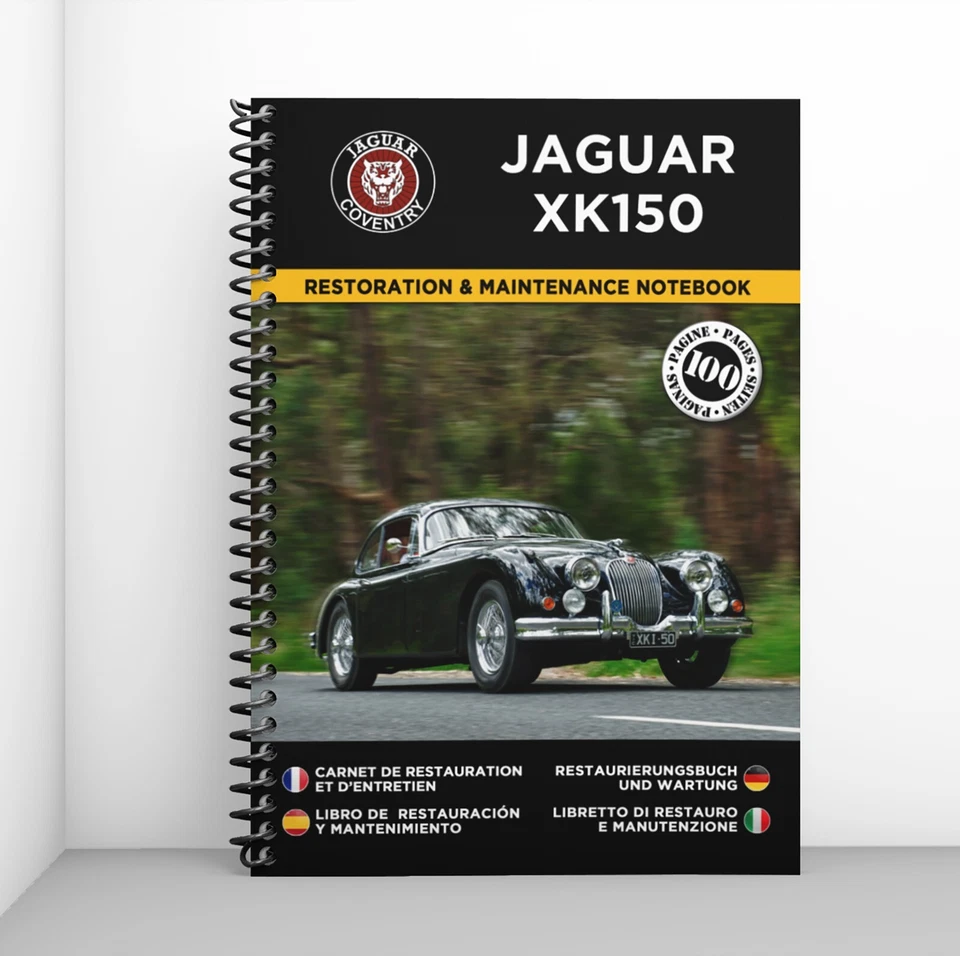JAGUAR XK150 : Libretto Di Restauro E Manutenzione - CONSEGNA GRATUITA - Immagine 1 di 4
