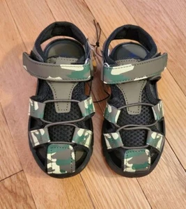 NEW RUGGED BEAR Toddler Boy Lightweight Camo Active Bump-toe Sandal (sz 5T-10T) - Picture 1 of 6