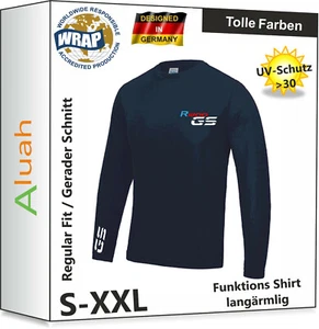  R1200GS Funktionsshirt Langarm T-Shirt Motorrad Shirt Rallye Exclusive GS Shirt - Zdjęcie 1 z 9