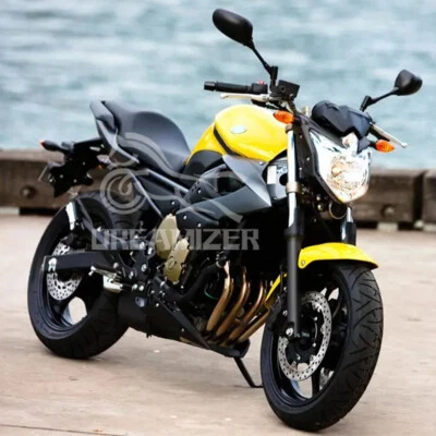 Espejos retrovisores laterales 8 mm para motocicleta Yamaha XJ6 2009-2015 FZ1 FZ6 900 Tracer Foto 1 de 4