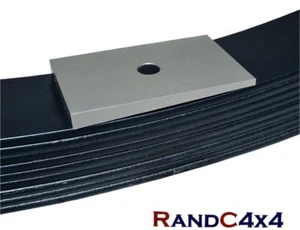 LAND ROVER SERIE 2 Set piastra correzione ruota molla 3 foglie perno 13mm DA1211 - Foto 1 di 5