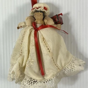 Muñeca victoriana vintage adorno de Navidad decoración navideña - Imagen 1 de 4