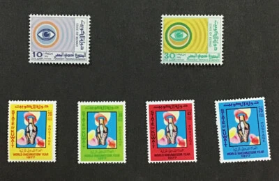 Kuwait 1976-1977 VF MNH Sc#653,655, 707-710, - Image 1 of 2