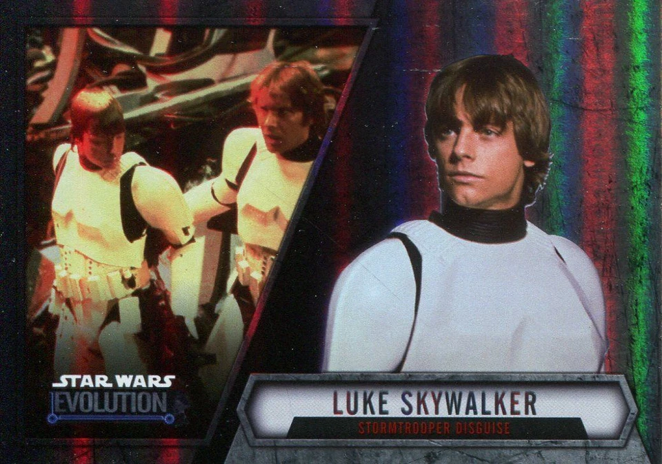 Star Wars Evolution 2016 Short Print Base Card SP1 Luke Skywalker - Stormtrooper - Image 1 of 1