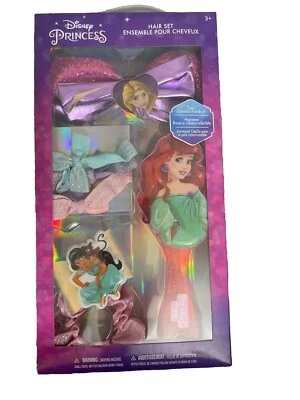 Townley Girl Disney Princesses Brush and Hair Accessories Set For Girls – 6 Pcs - Image 1 of 2
