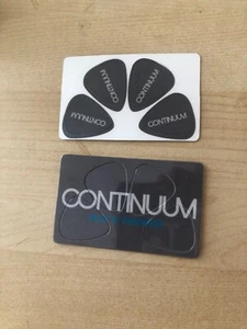 4 púas de guitarra John Mayer Continum por tarjeta - Imagen 1 de 3