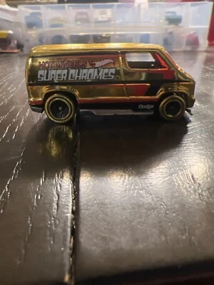 Hot Wheels Super Chromes: Custom '77 Dodge Van  - Image 1 of 4